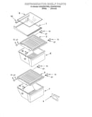 Refrigerator shelf