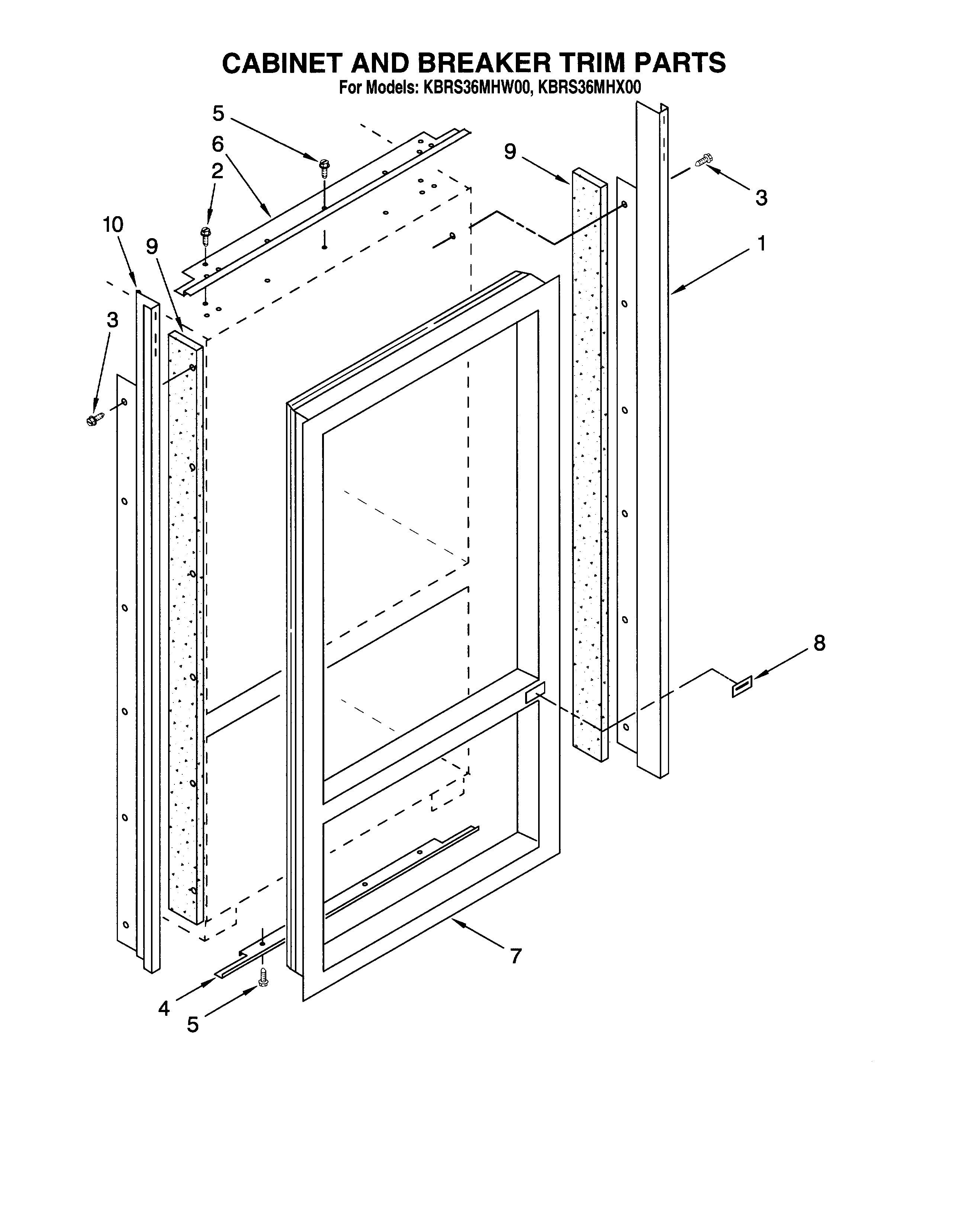 CABINET AND BREAKER TRIM