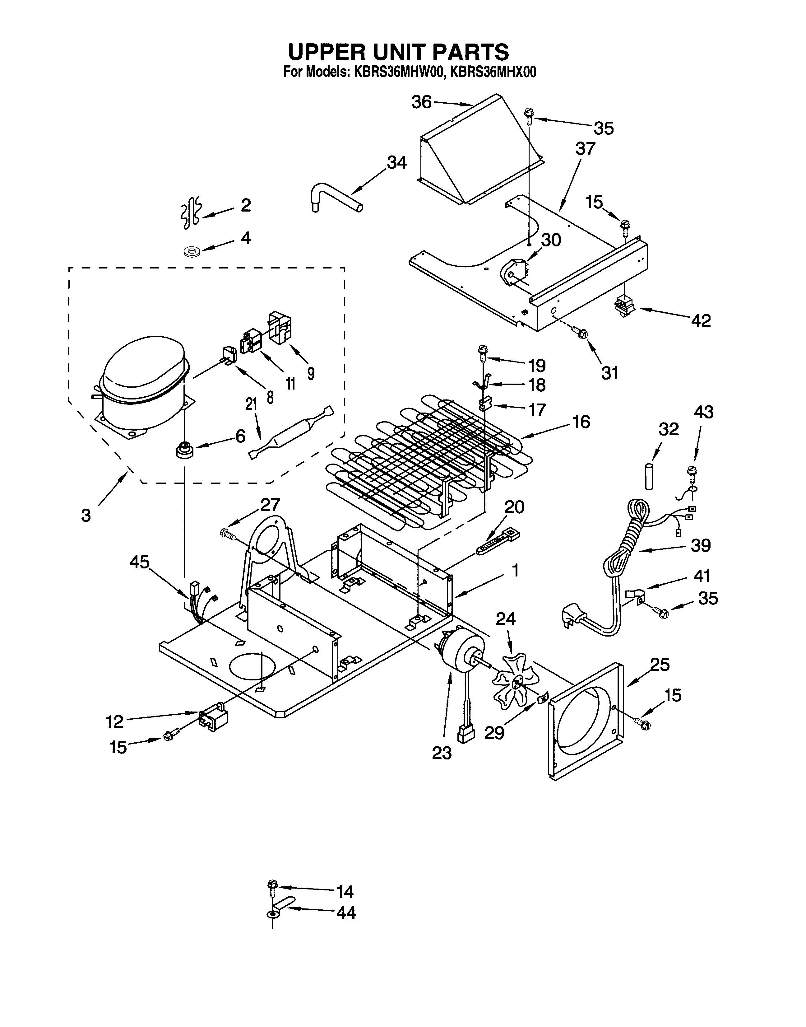 Upper unit