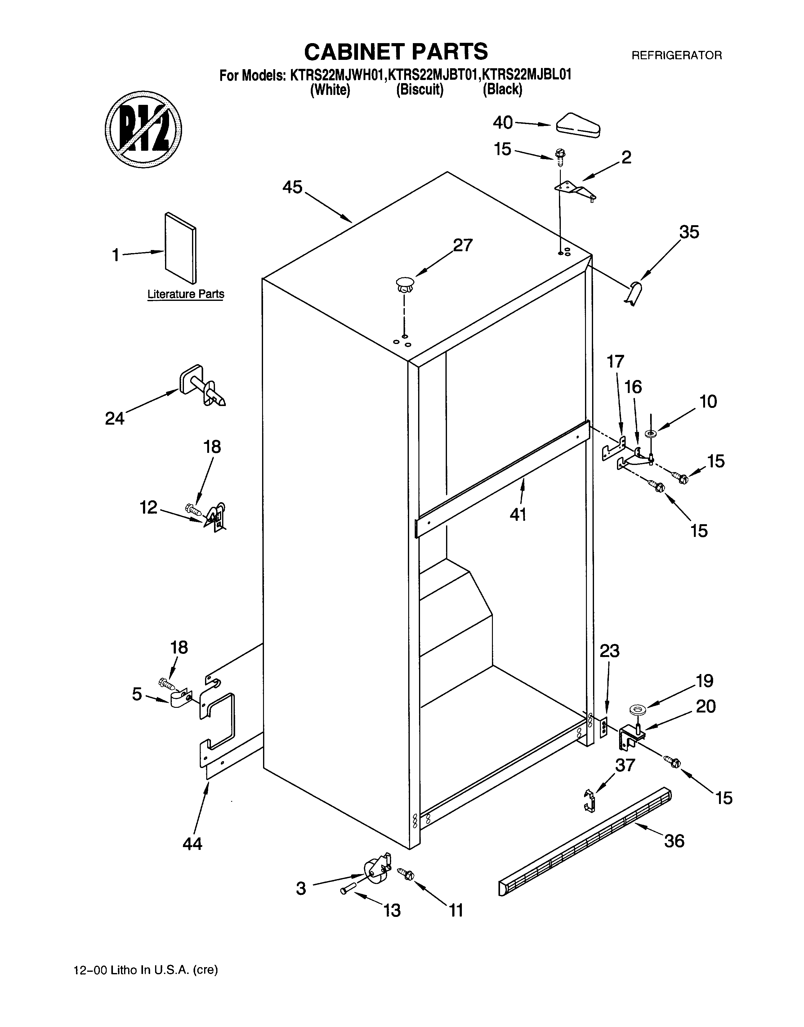 CABINET/LITERATURE