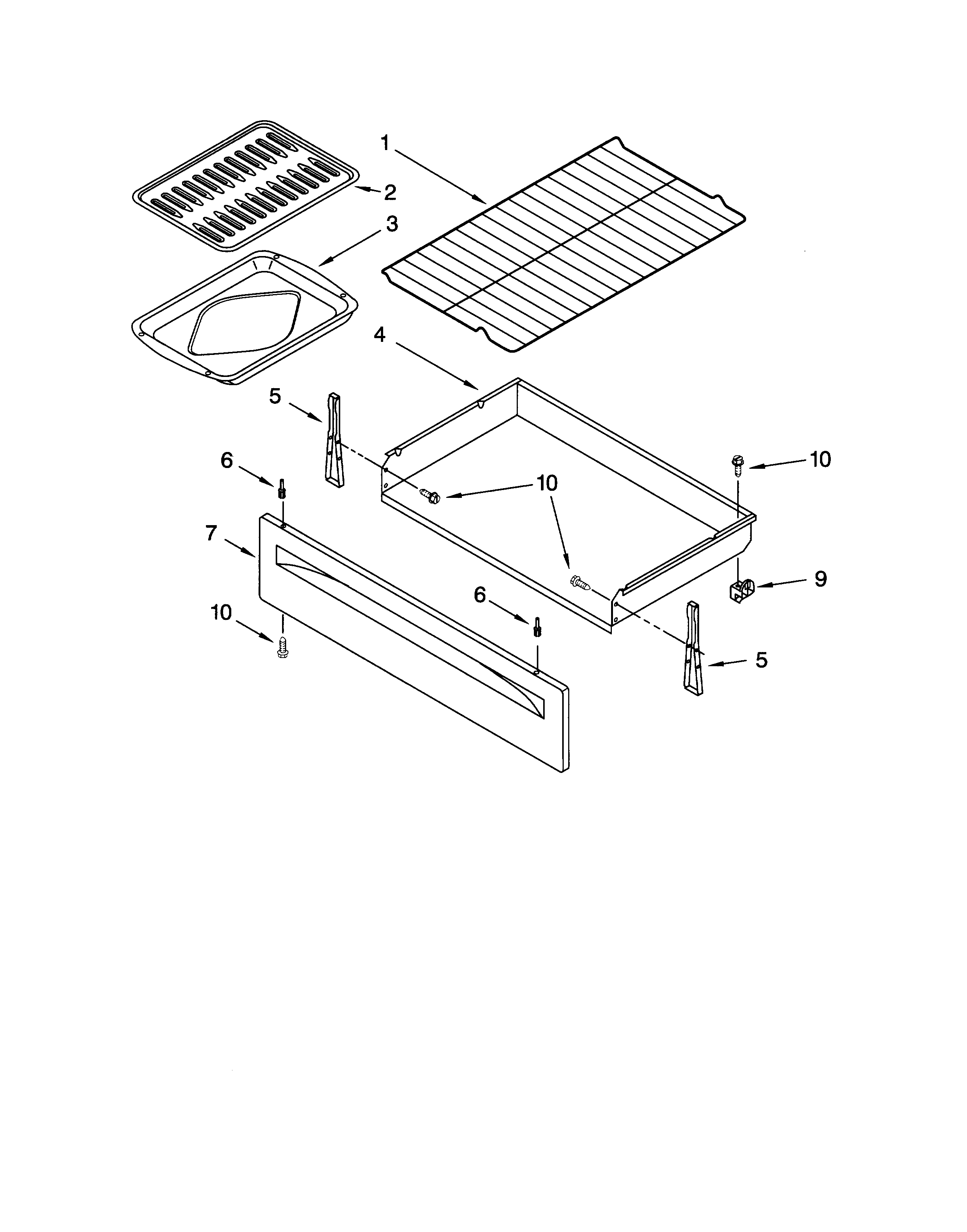 DRAWER & BROILER