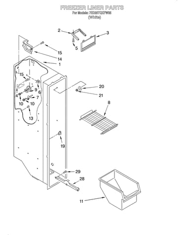 Freezer liner