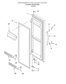 Refrigerator door