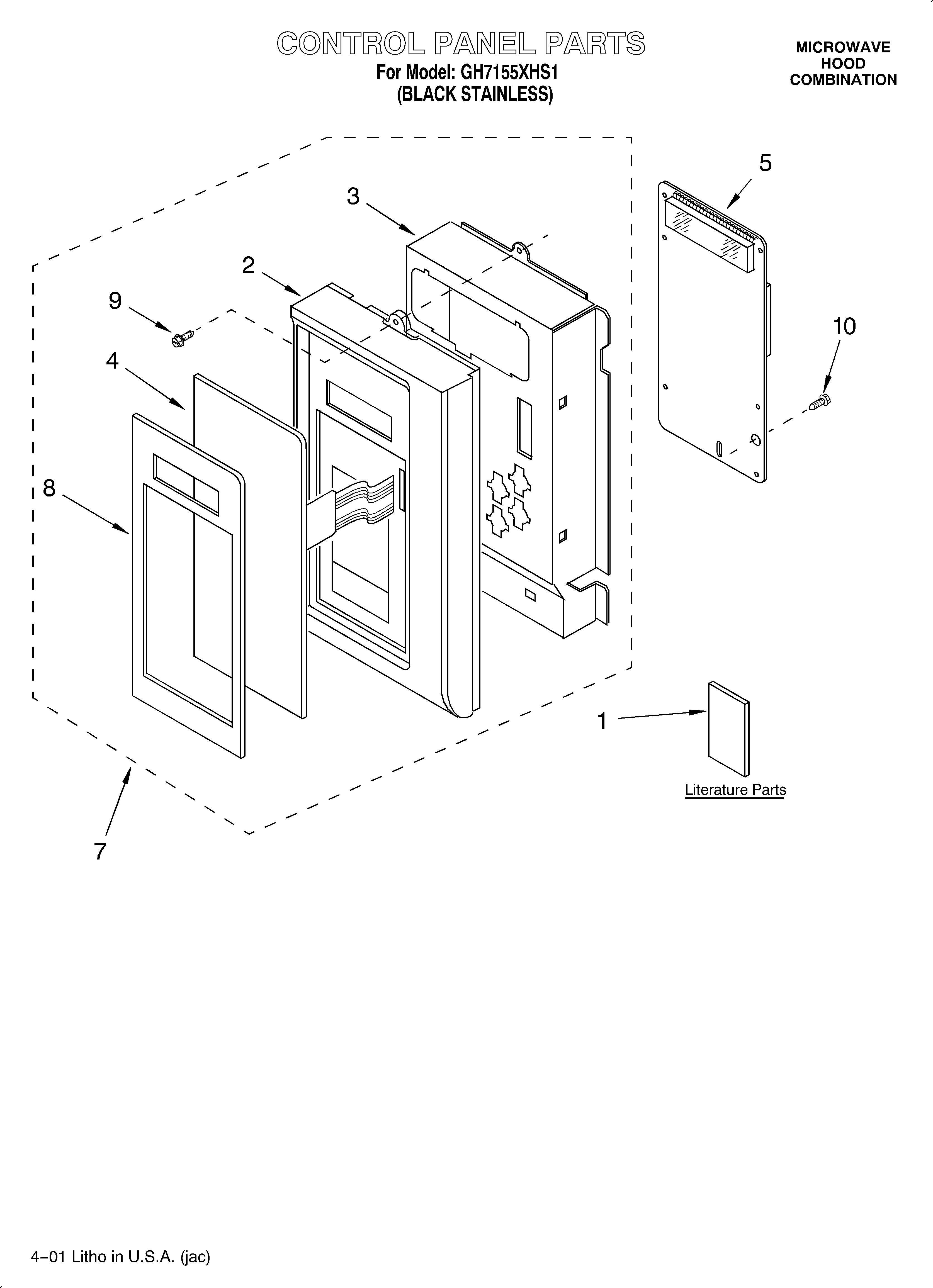 Control panel/literature