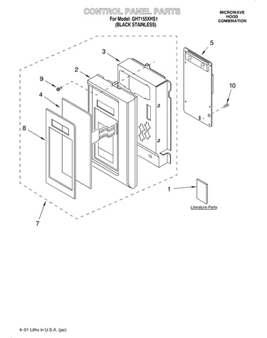 Control panel/literature