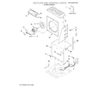 Whirlpool AD65LEK0 air flow and control parts/literature diagram