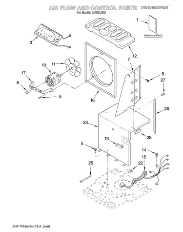 Air flow and control parts/literature