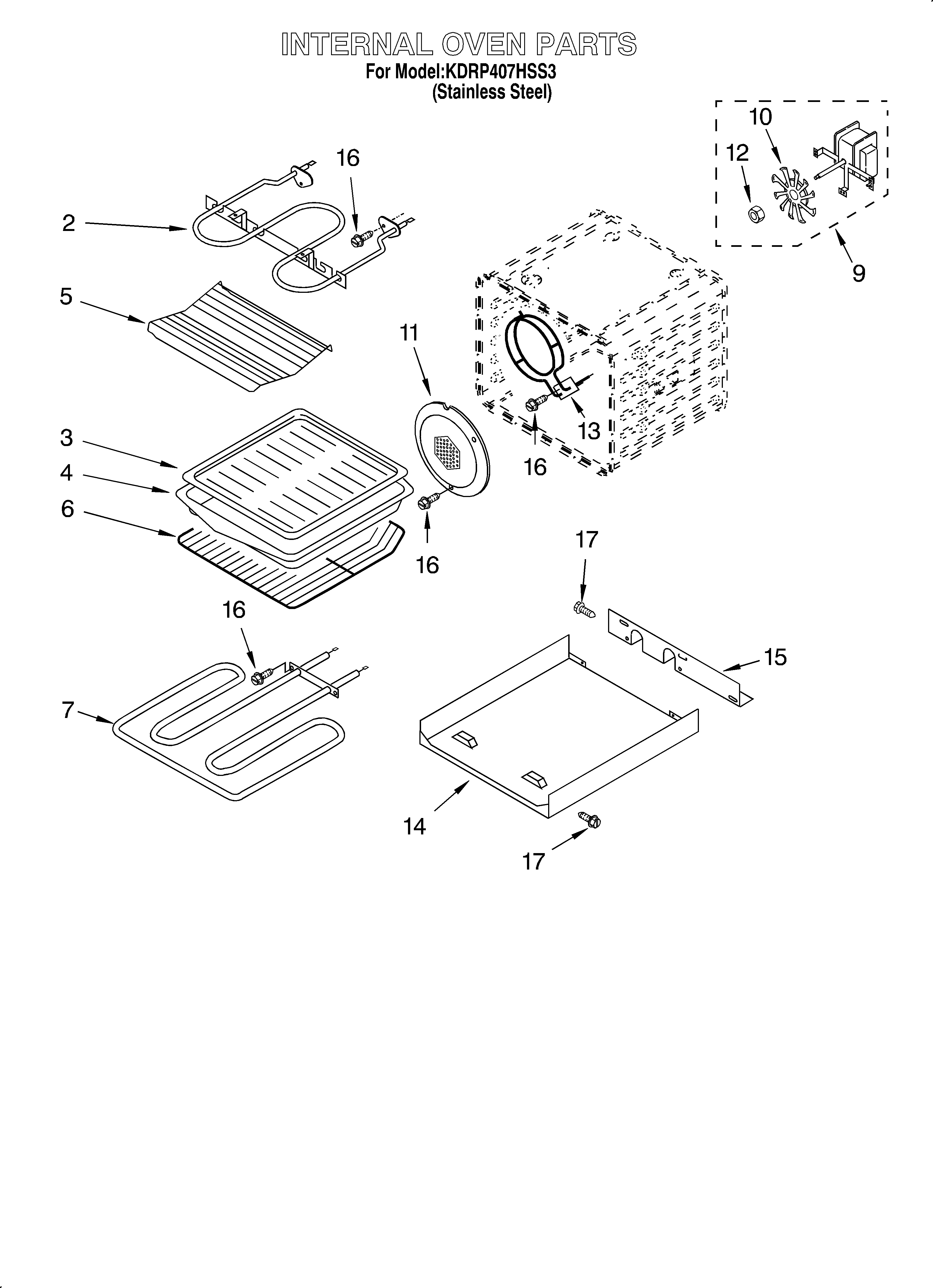 Internal oven