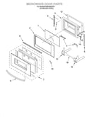 Microwave door