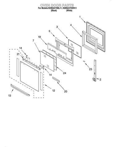 Oven door