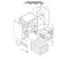 KitchenAid KESC300HWH5 oven chassis diagram