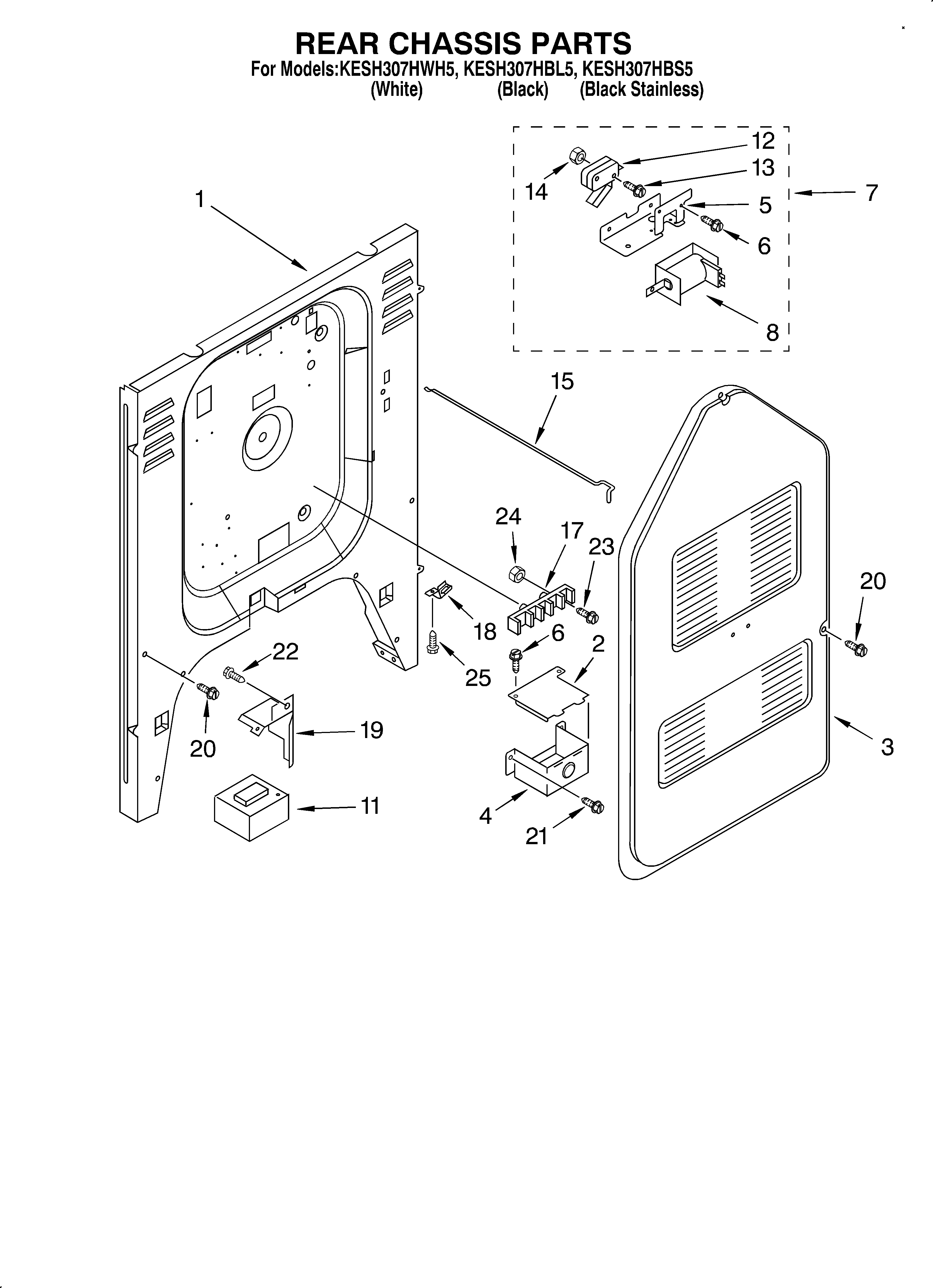 Rear chassis
