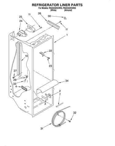 Refrigerator liner