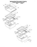 Refrigerator shelf