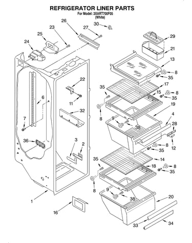 Refrigerator liner
