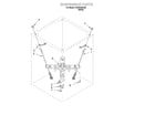 Crosley CAWC529JQ0 suspension diagram