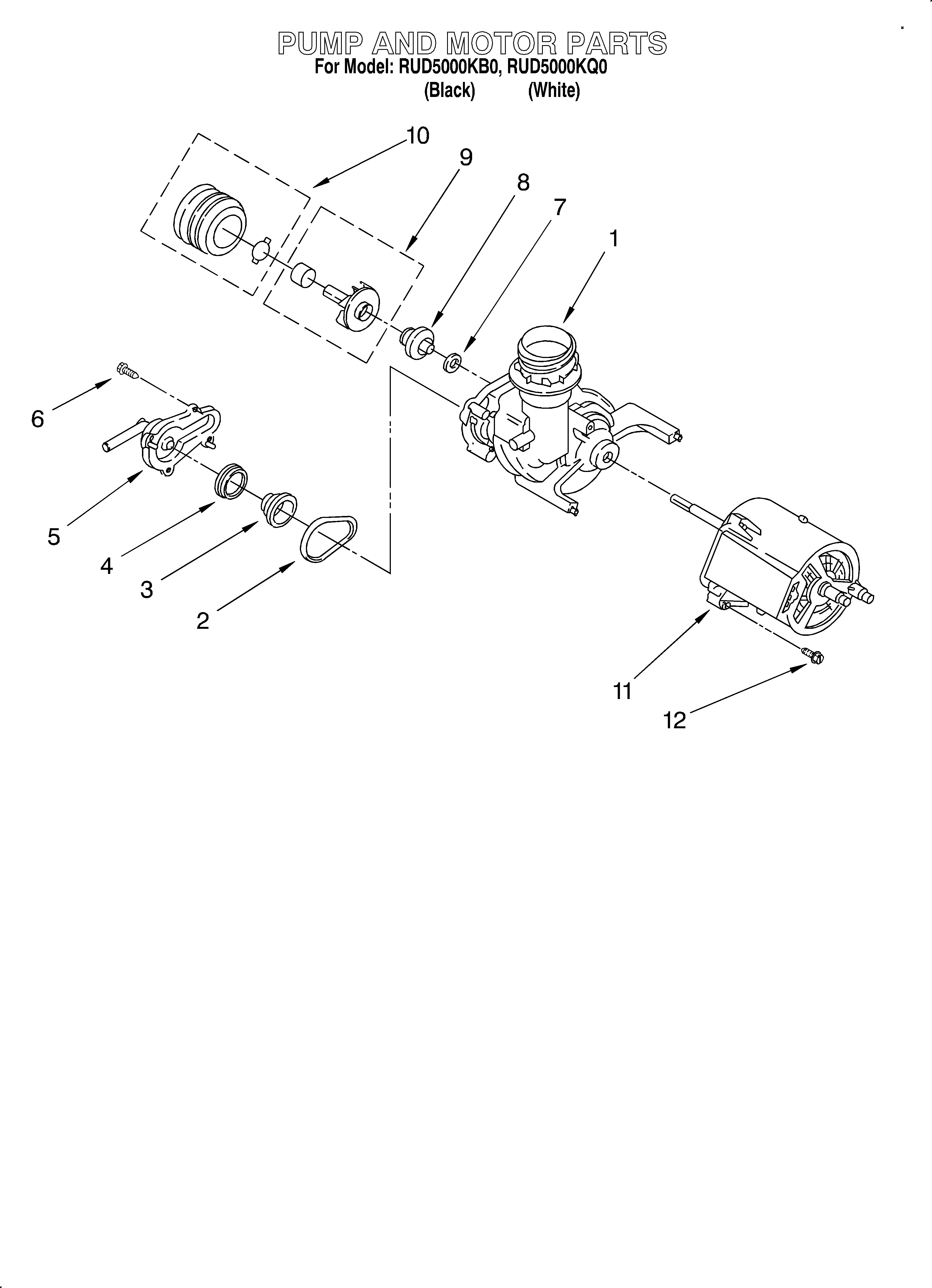 Pump and motor