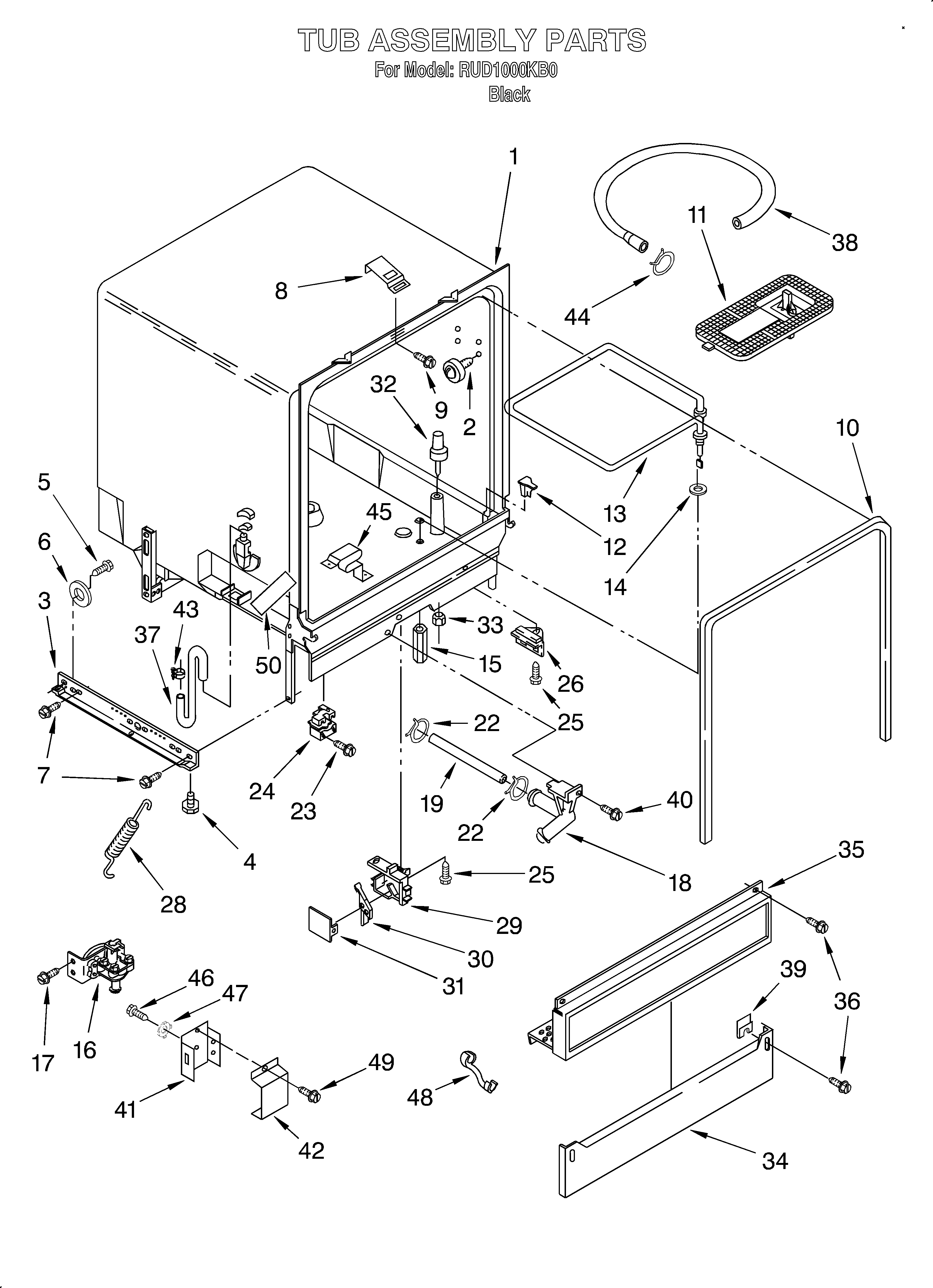 TUB ASSEMBLY