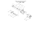 Roper RUD5750KB0 pump and motor diagram