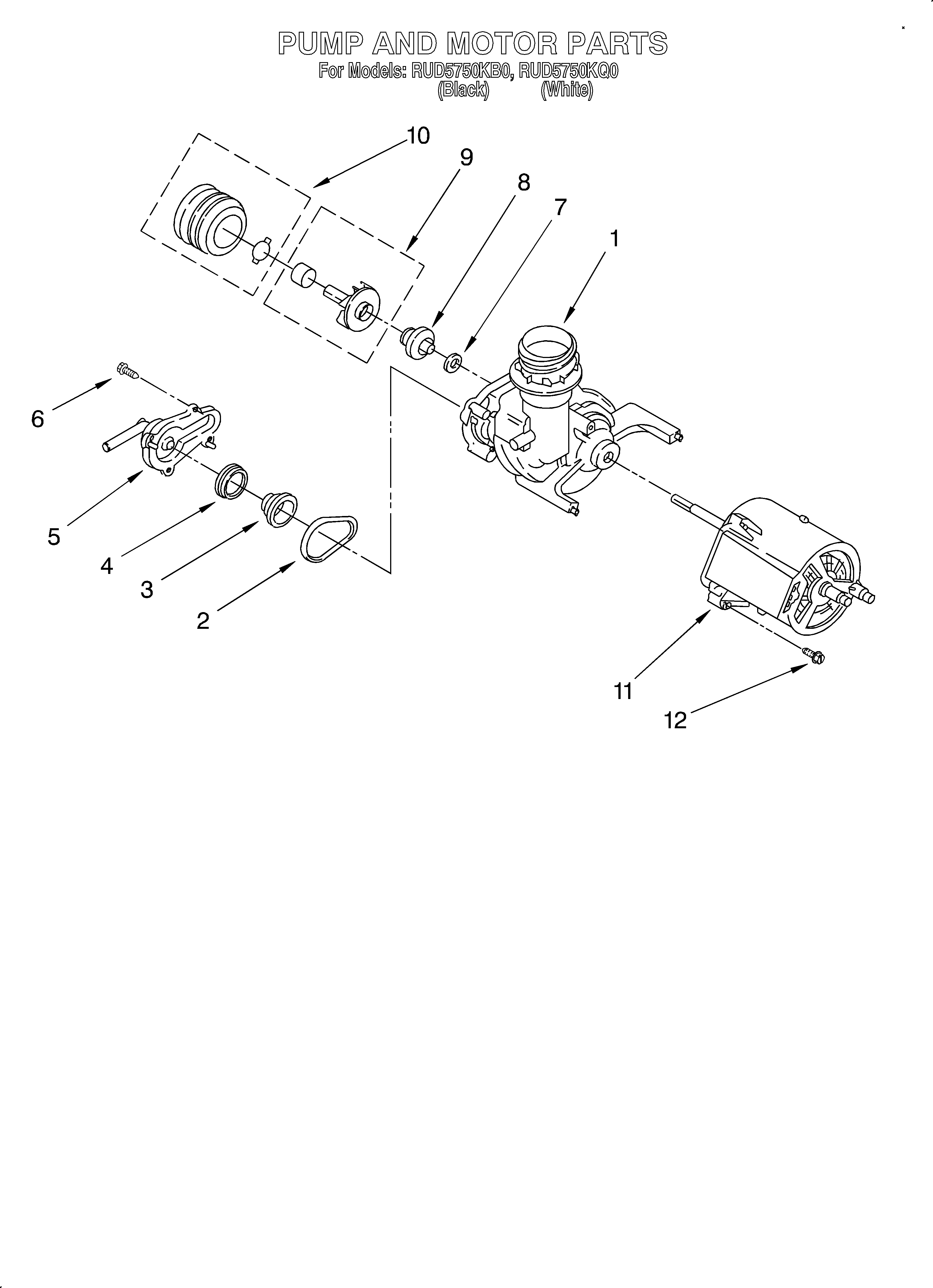 Pump and motor