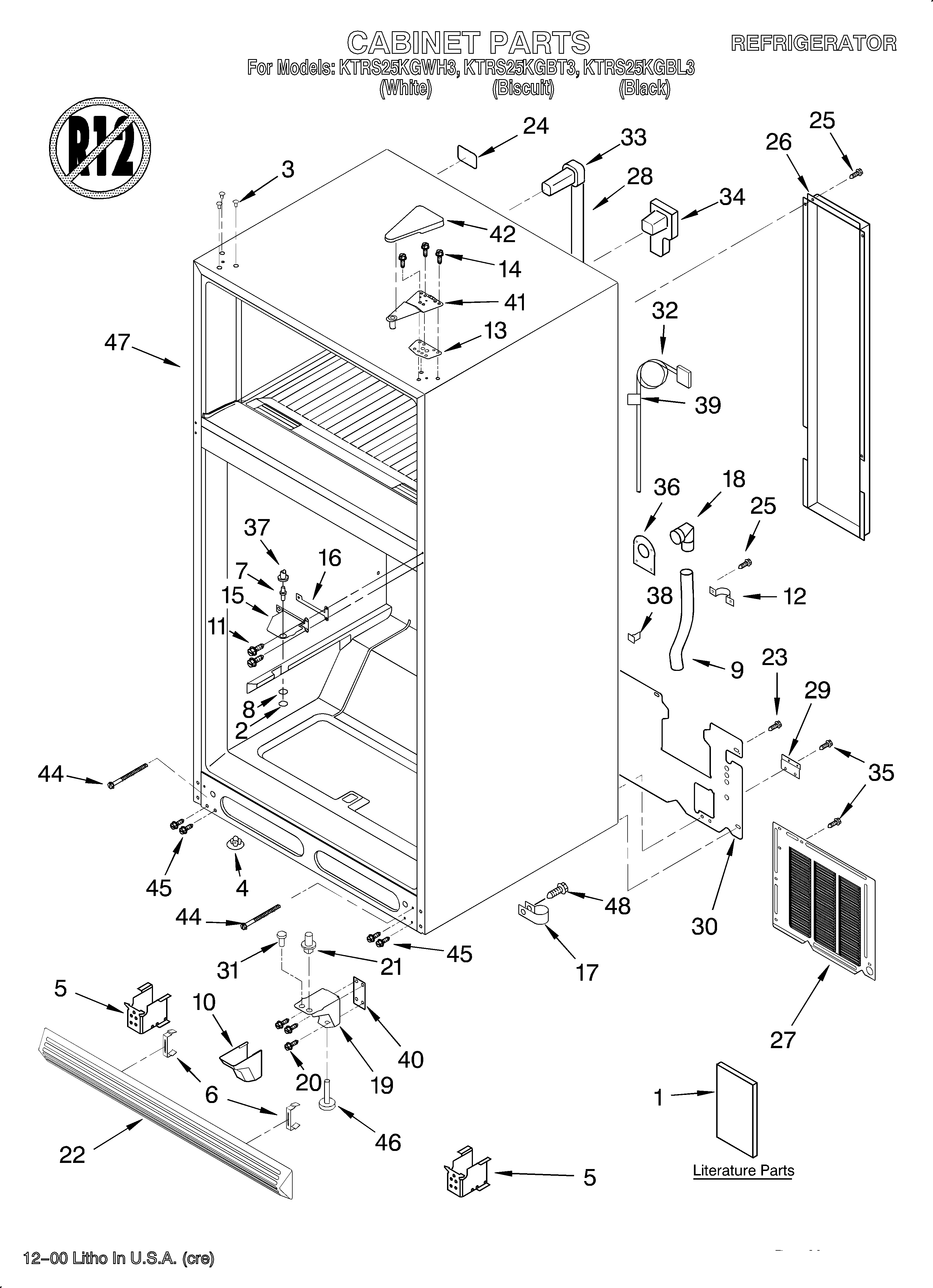 CABINET/LITERATURE