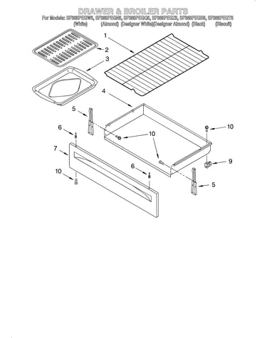 Drawer & broiler