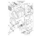 Whirlpool CEM2760KQ0 bulkhead/optional diagram