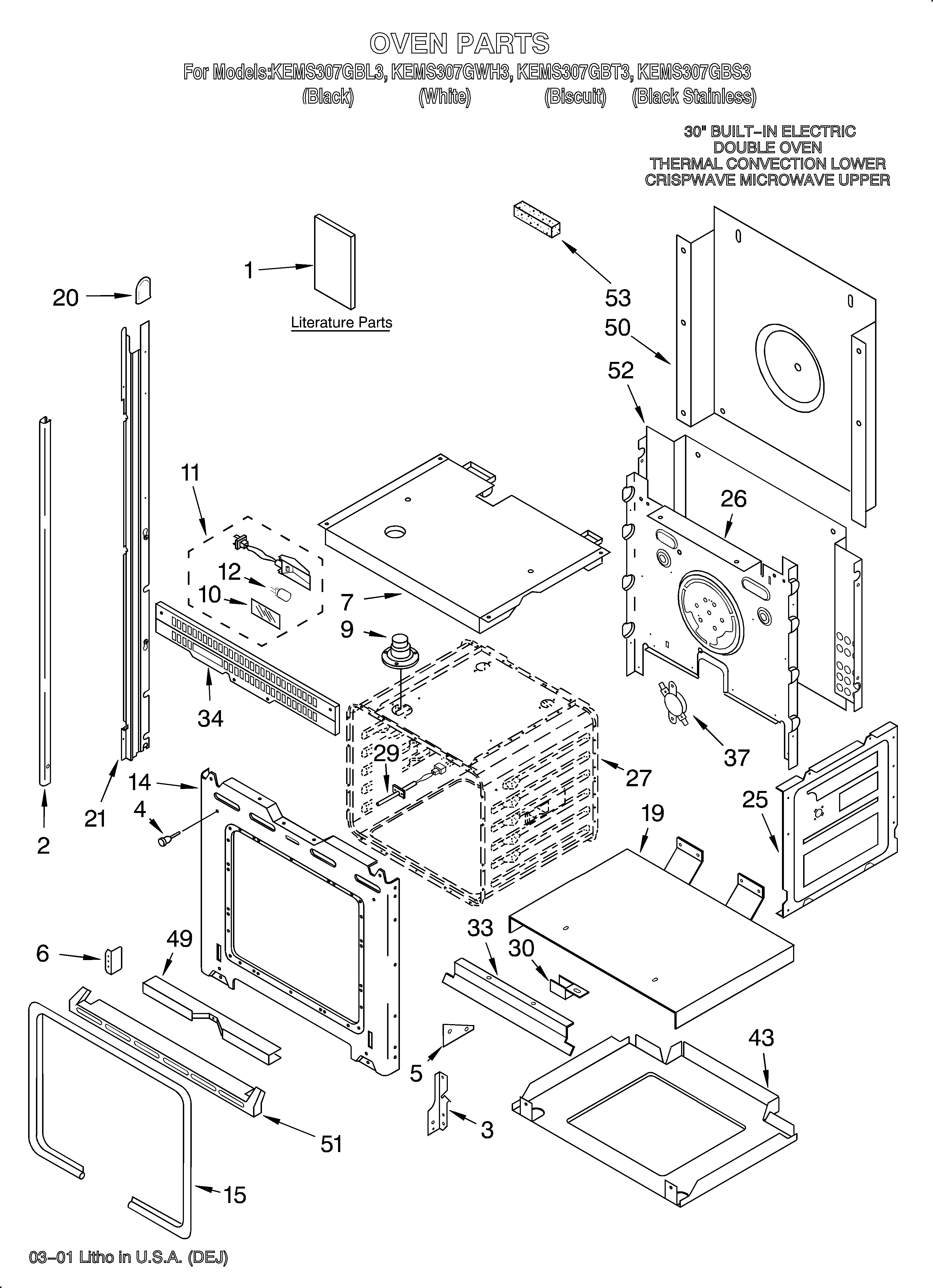 Oven/literature