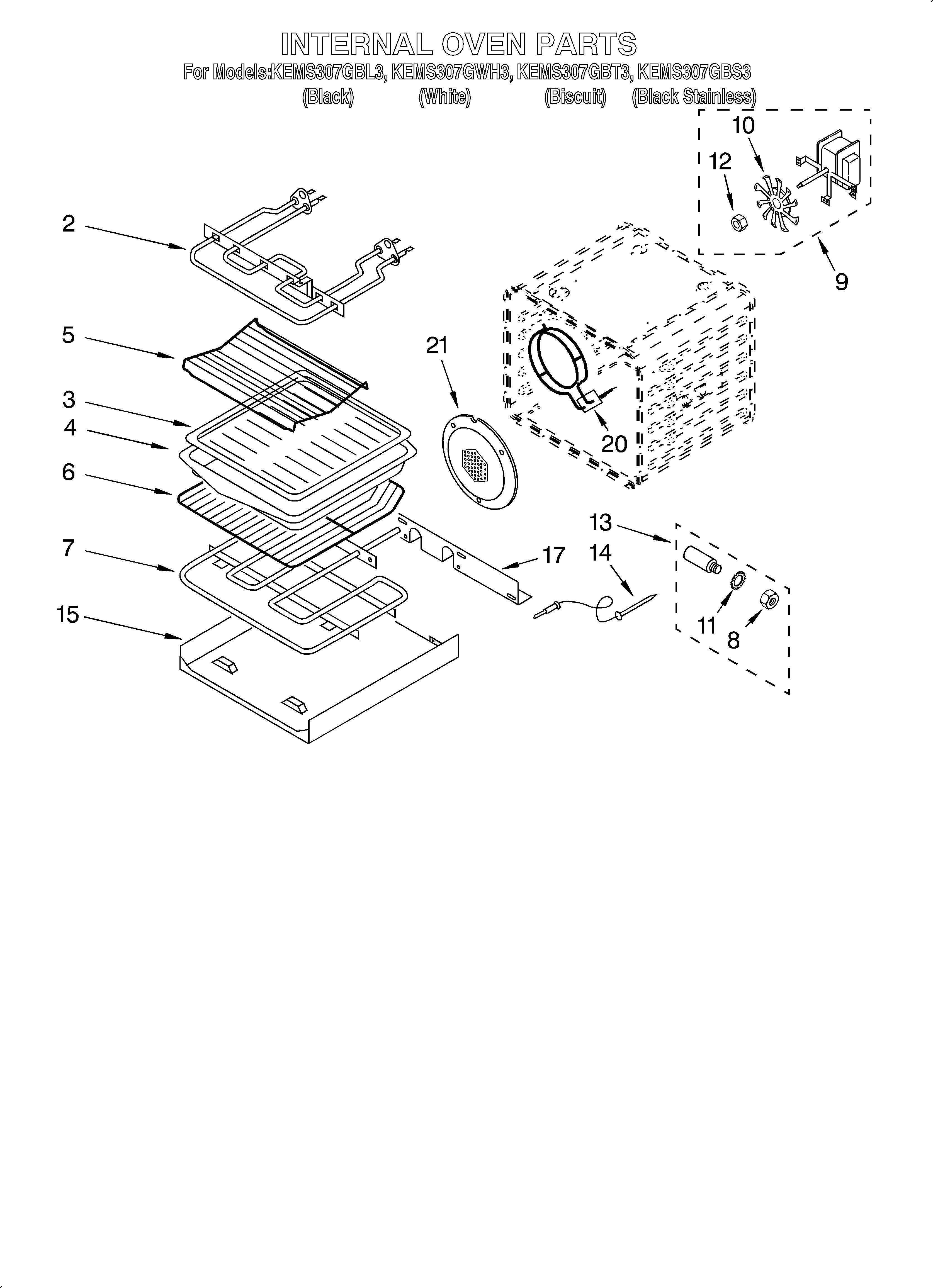 Internal oven