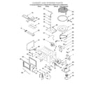 KitchenAid KEMS307GBT3 cabinet and stirrer diagram