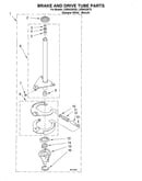 Brake and drive tube