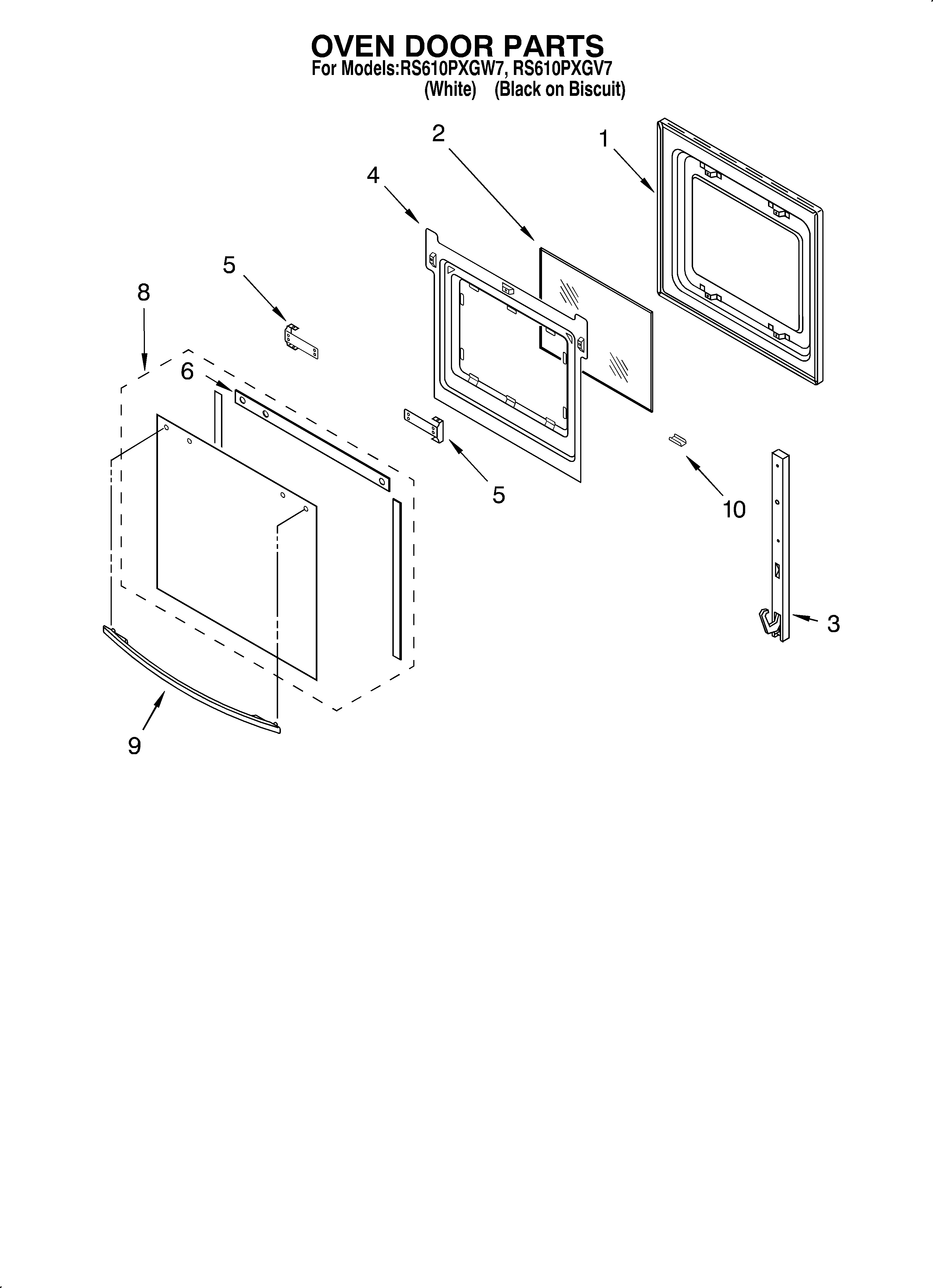 Oven door