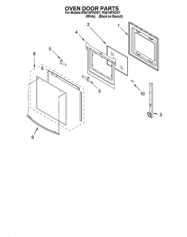Oven door