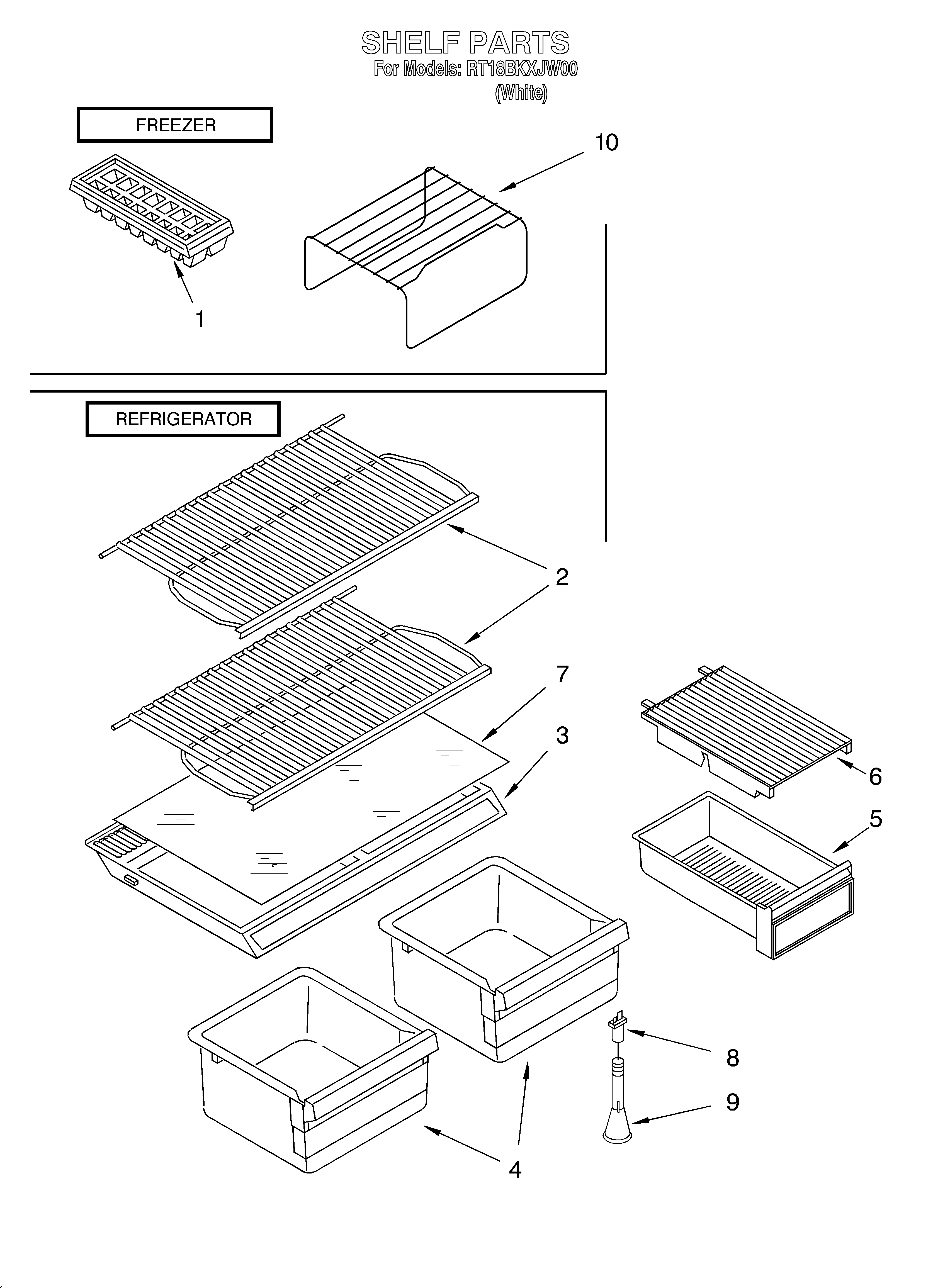 Shelf/optional