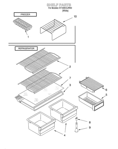 Shelf/optional