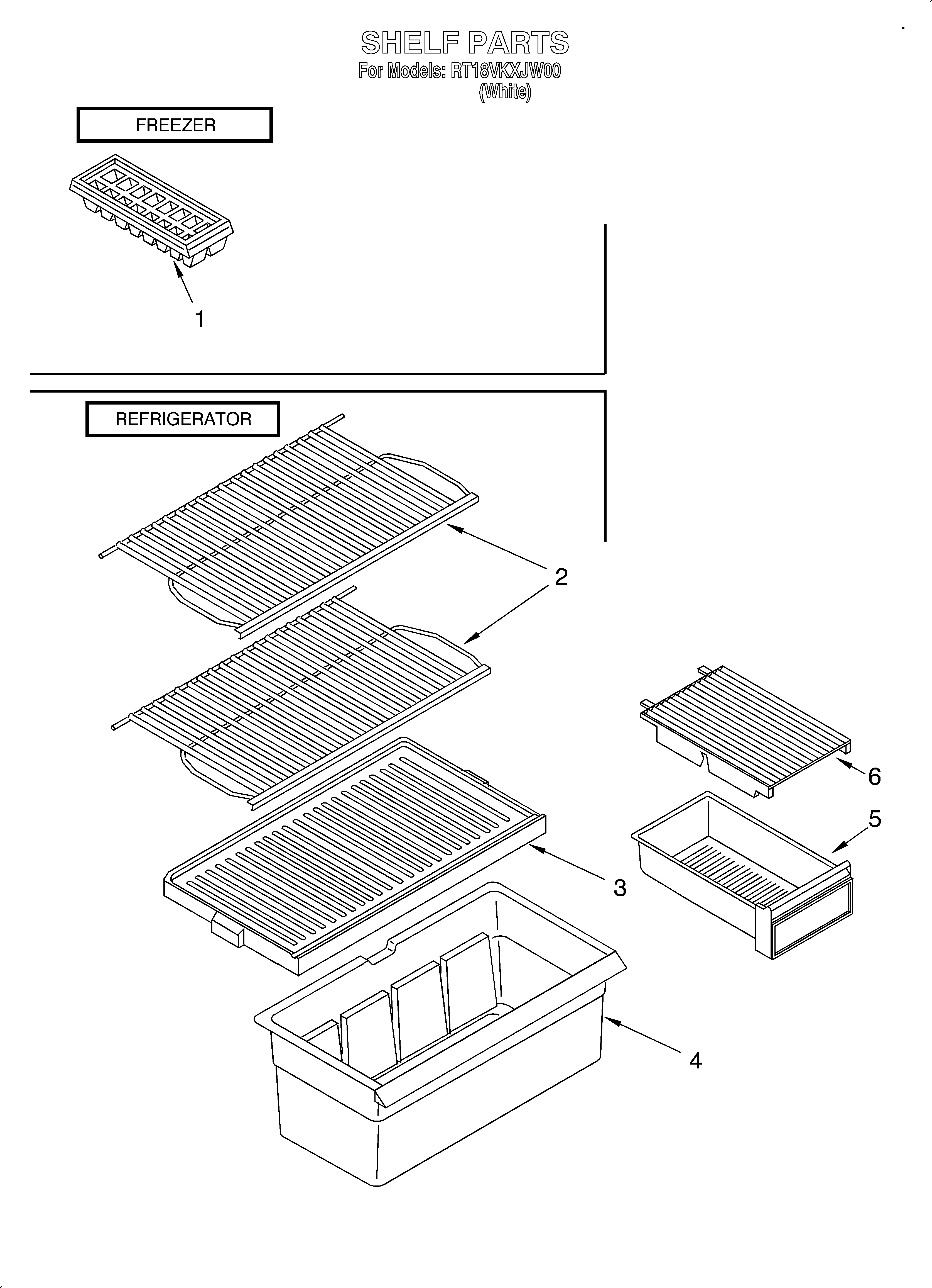 Shelf/optional