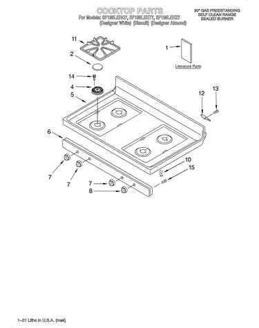 Cooktop/literature