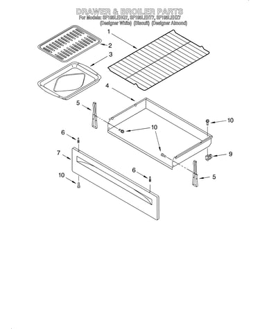 Drawer & broiler/optional