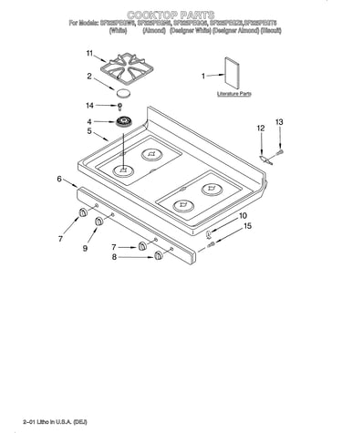 Cooktop/literature