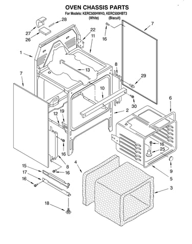 Oven chassis