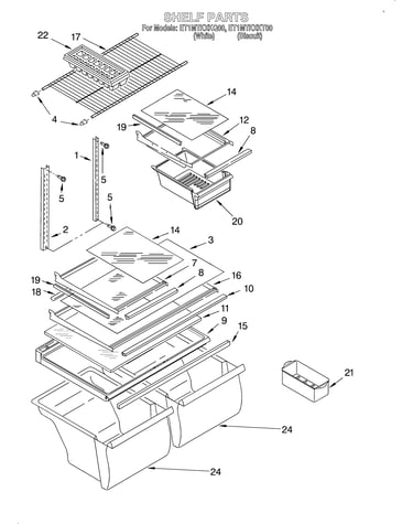 Shelf/optional
