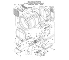 Whirlpool GEW9868KL0 bulkhead diagram