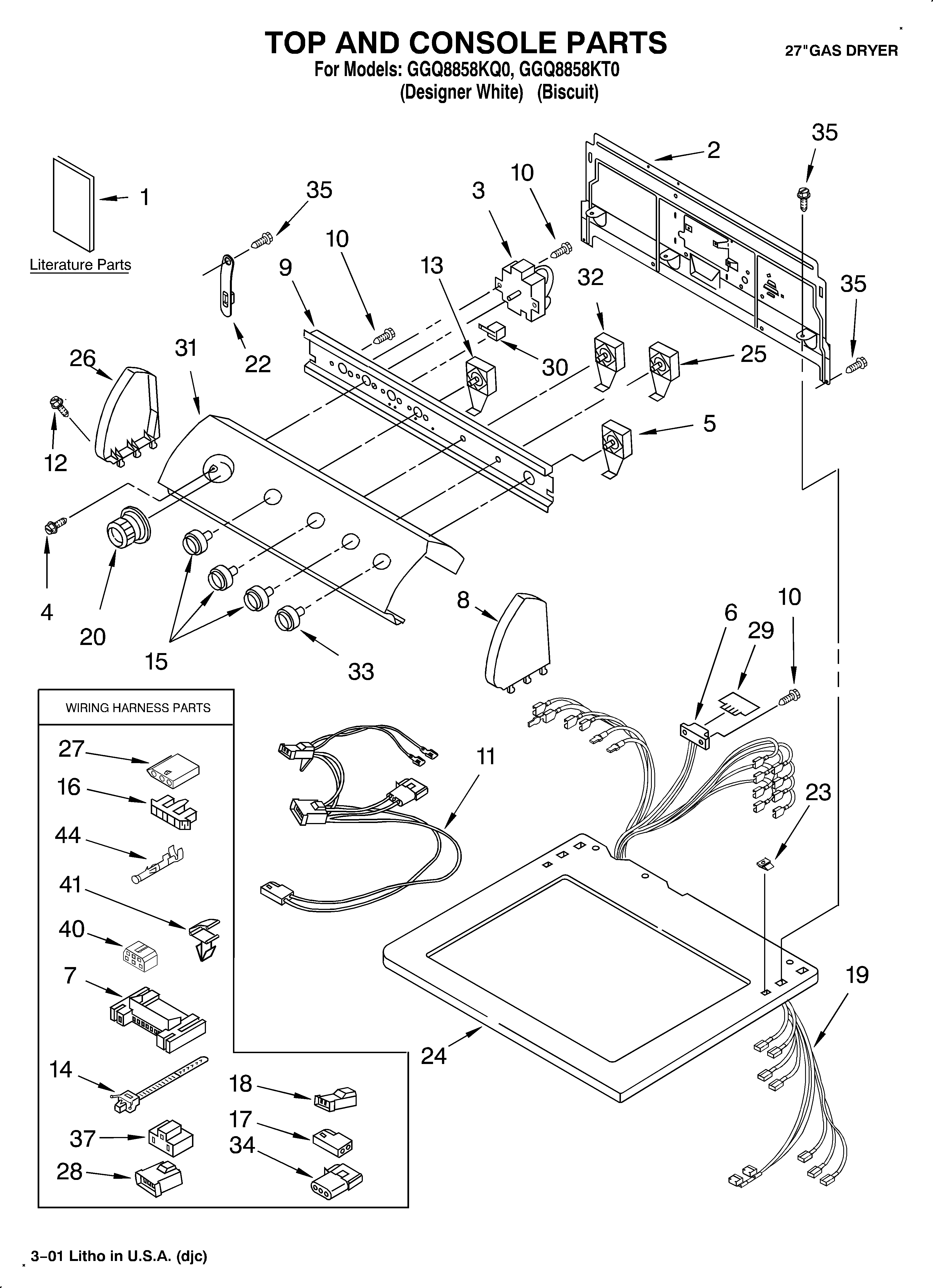 TOP AND CONSOLE/LITERATURE