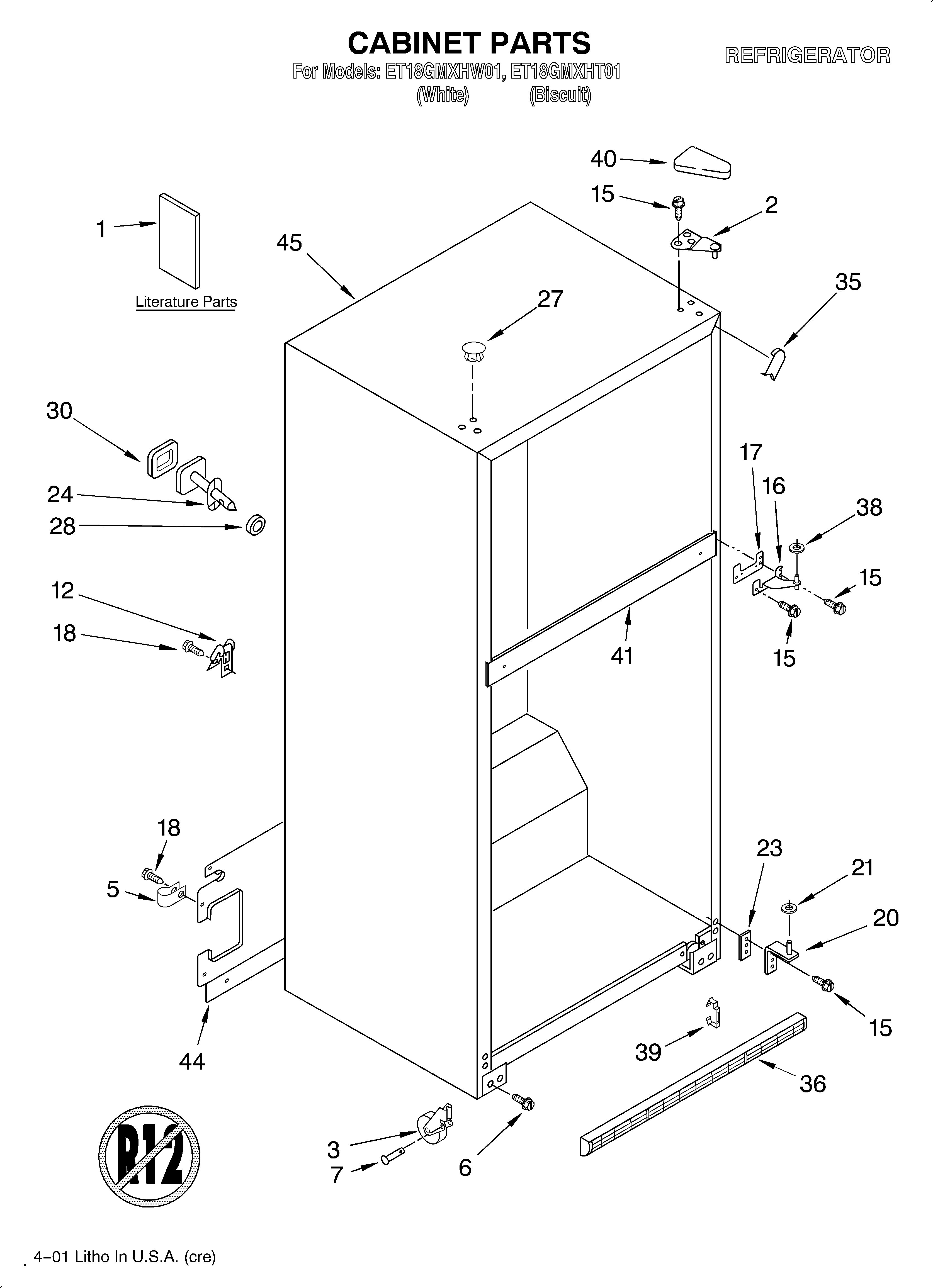 Cabinet/literature