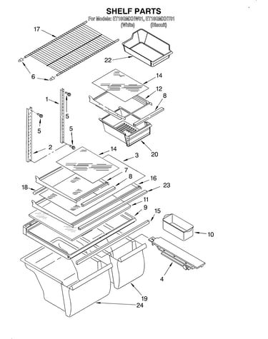 Shelf/optional