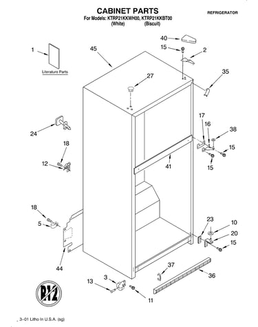 Cabinet/literature