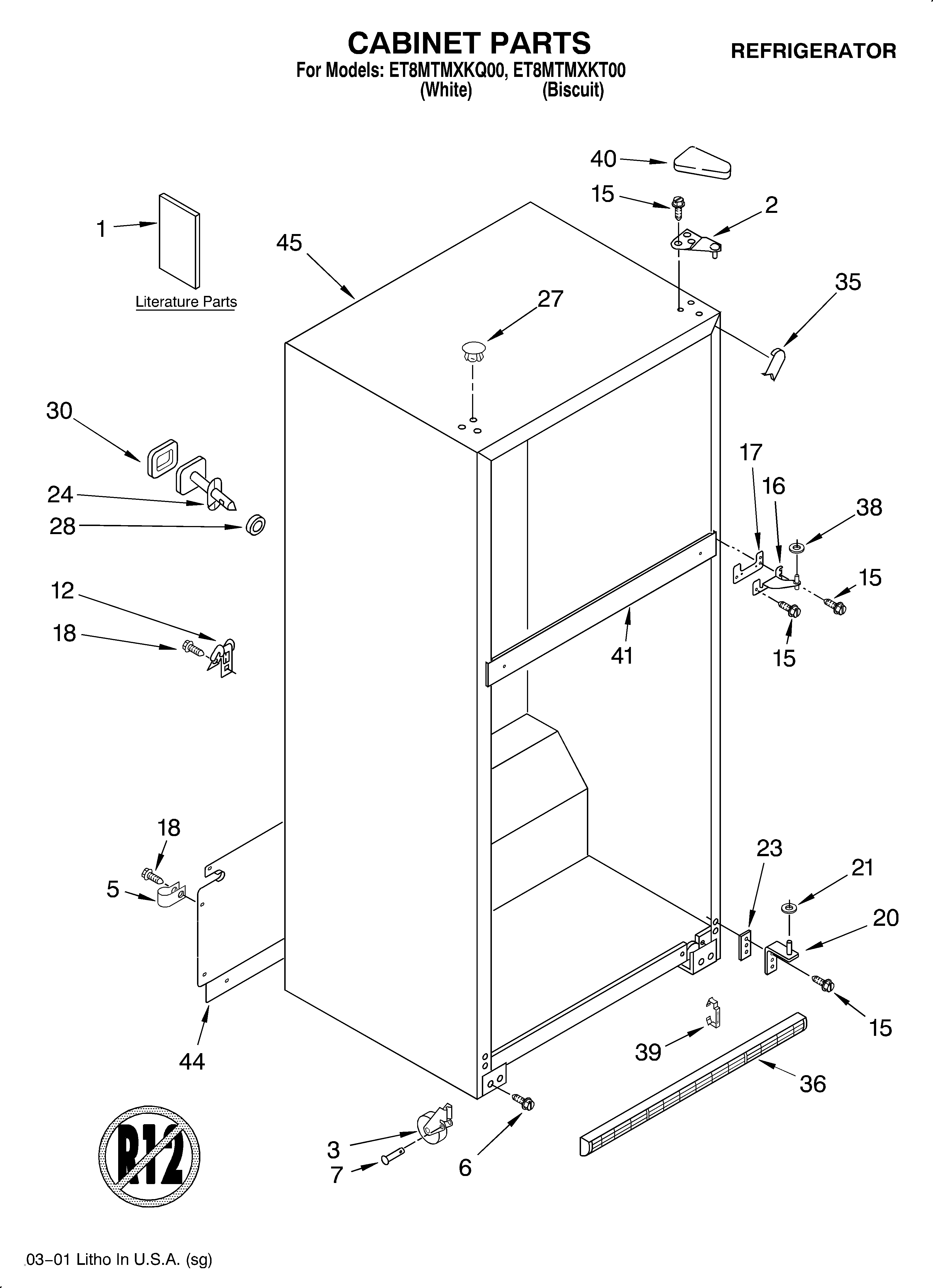 Cabinet/literature