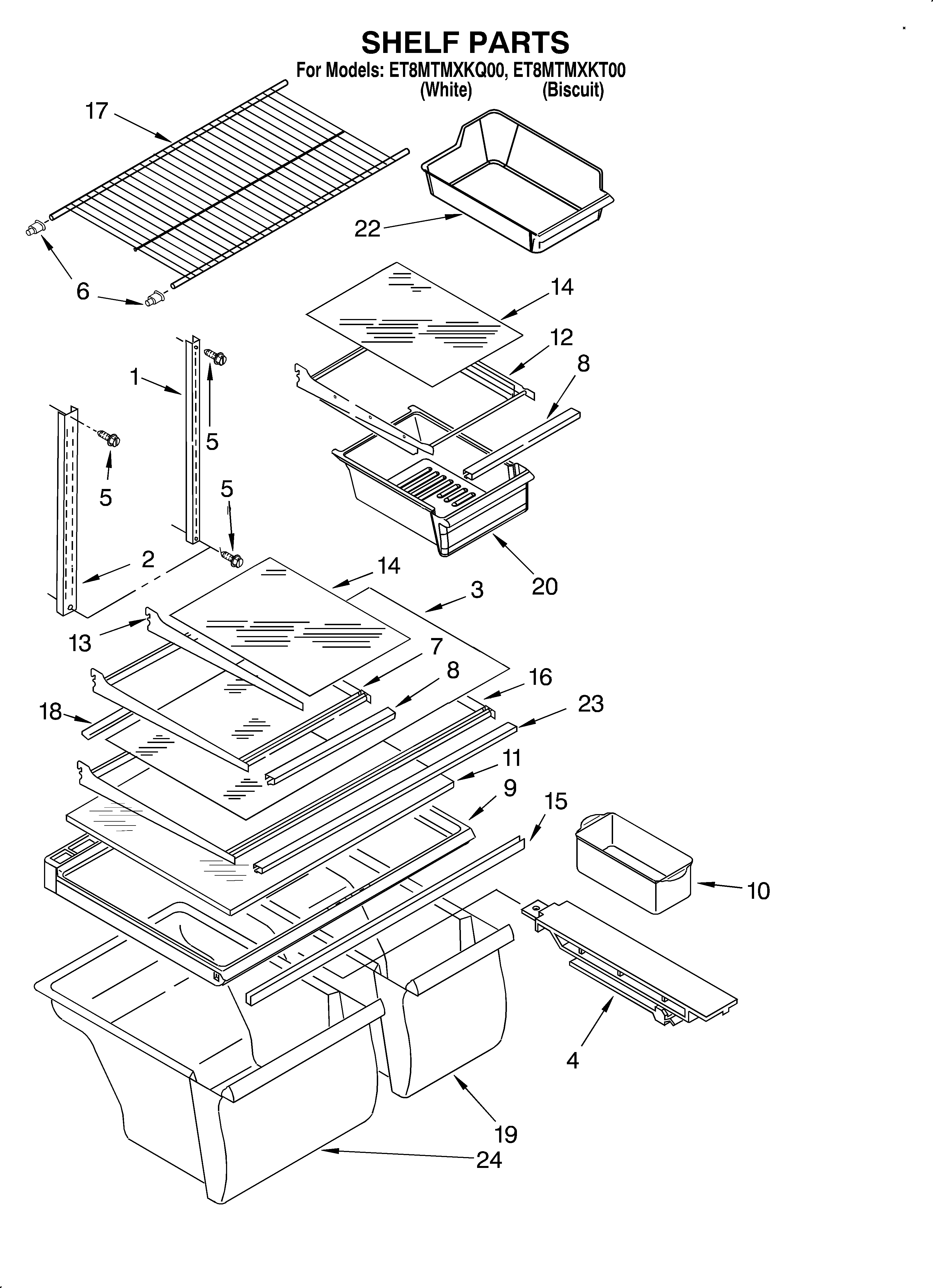 Shelf/optional
