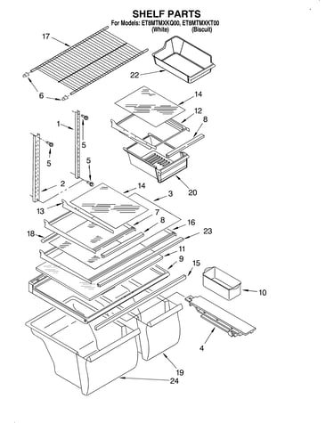 Shelf/optional