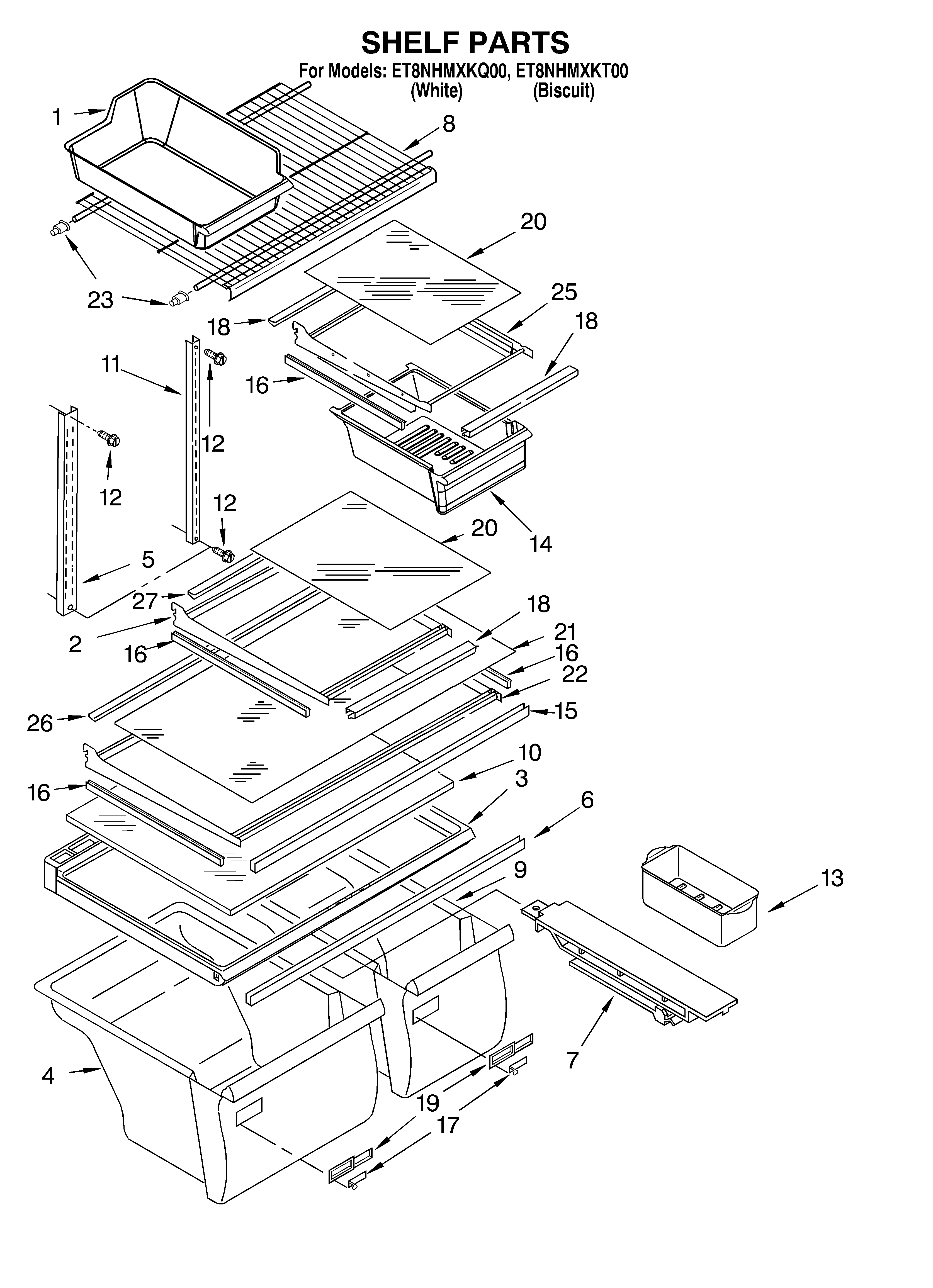 Shelf/optional